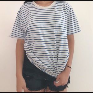 🍼 Striped Blue and white T shirt 🍼